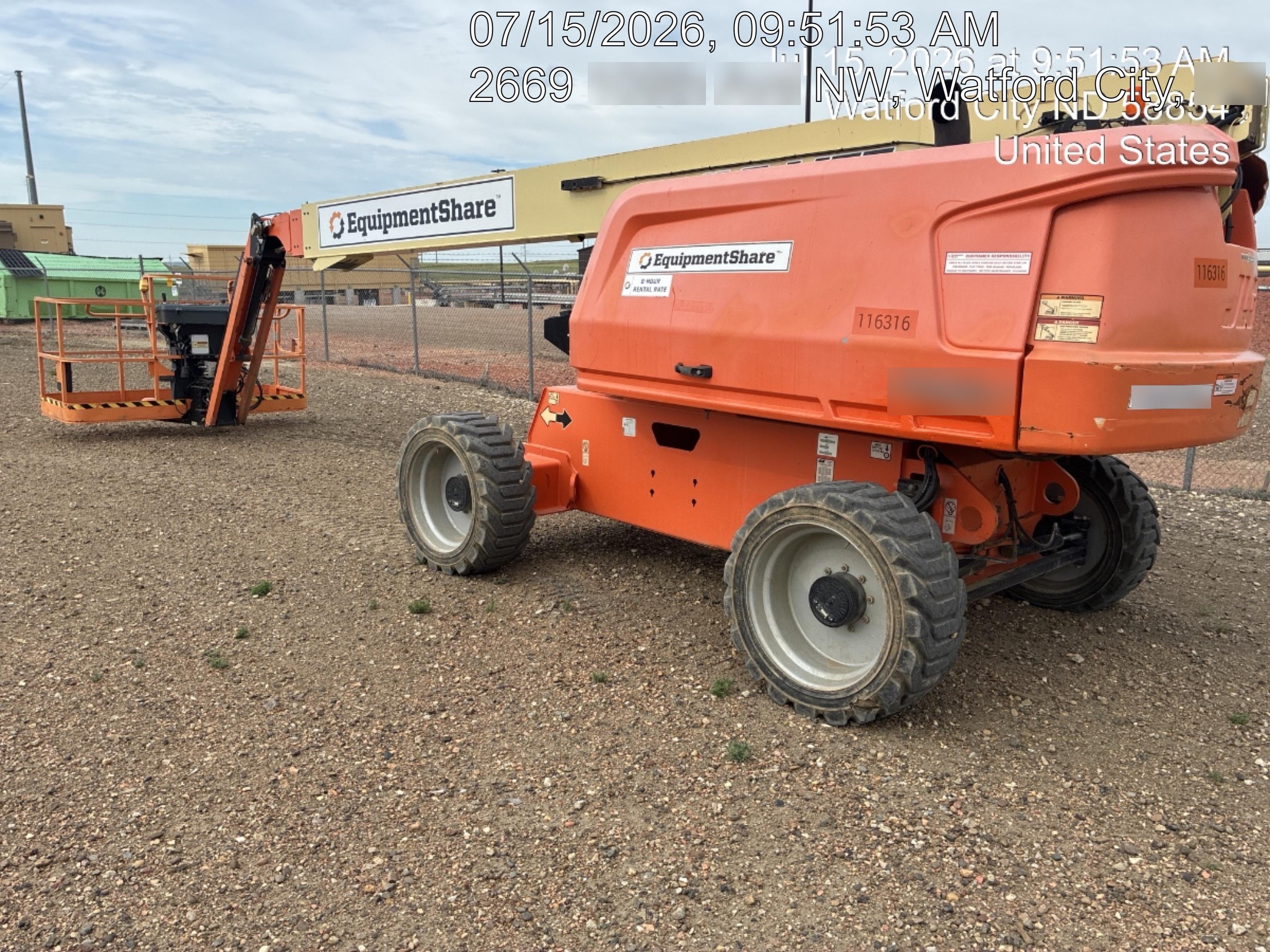 2021 JLG 660SJ