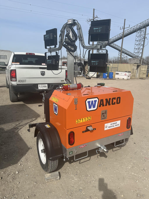 2023 Wanco WLTT-4MM4K Diesel, Deep Sea Controller, Shore Power Plug, Auto Start, (4) 350W LED Floodlights, 4kW Generator, 60 Gal Fuel Tank, 2" Ball, T3