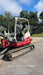 2019 Takeuchi TB260 Canopy, Standard Blade, Auxiliary hydraulics Manual QC, Hydraulic thumb, 12" ,18", 24" Bucket