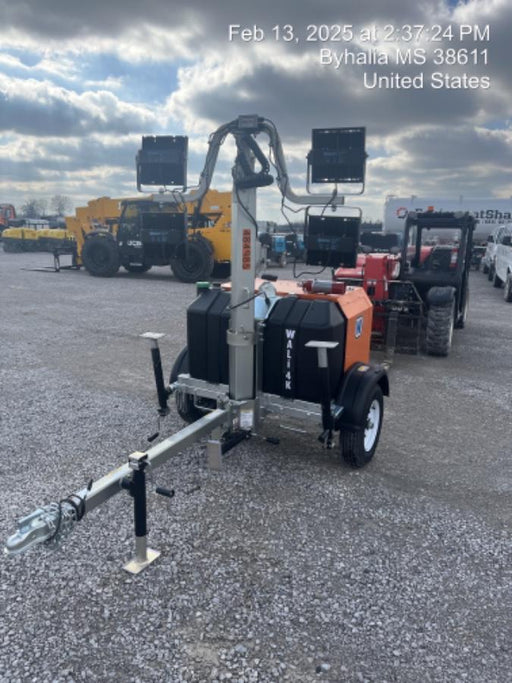 2025 Wanco WLTT-4MM4K Diesel, Mitsubishi L2E, 9.0HP @1800 rpm, Deep Sea Controller, Shore Power Plug, Auto Start, (4) 350W LED Floodlights, 4kW Generator, 60 Gal Fuel Tank, 2" Ball, T3