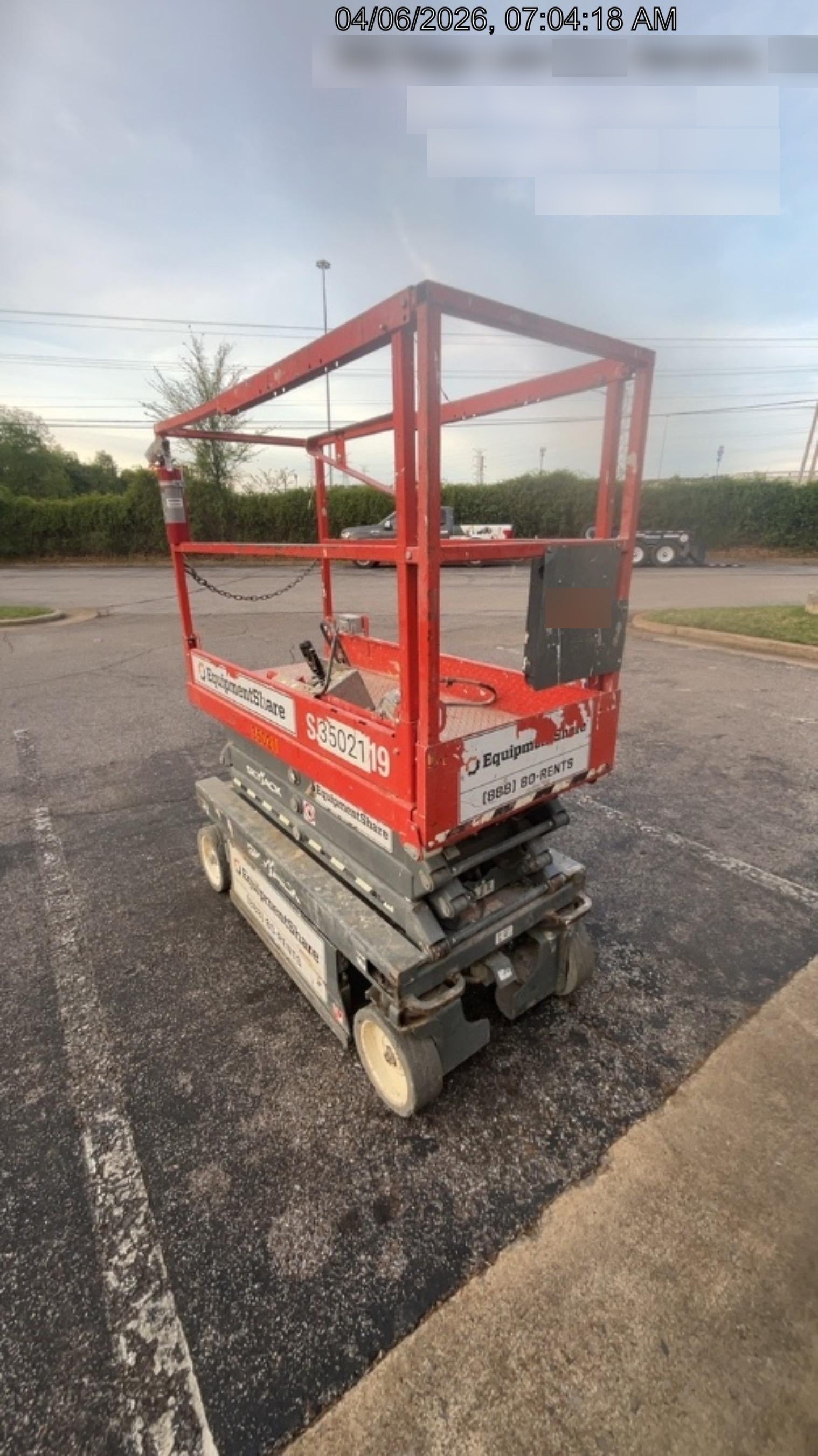 2019 Skyjack SJIII-3219 Standard Options, Trojan Batteries