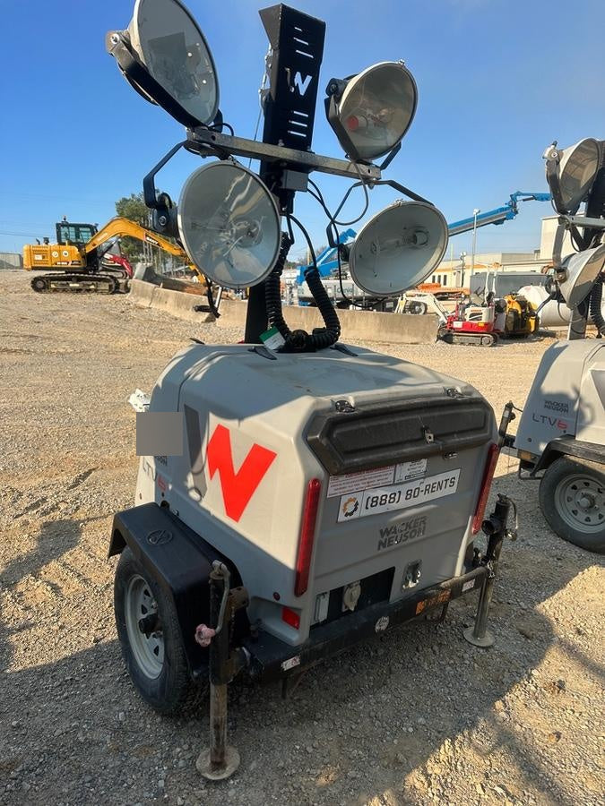 2019 Wacker Neuson LTV6L-MH Wacker Neuson LTV6L Mobile Light Tower w/Fuel Level Sensor Installed
