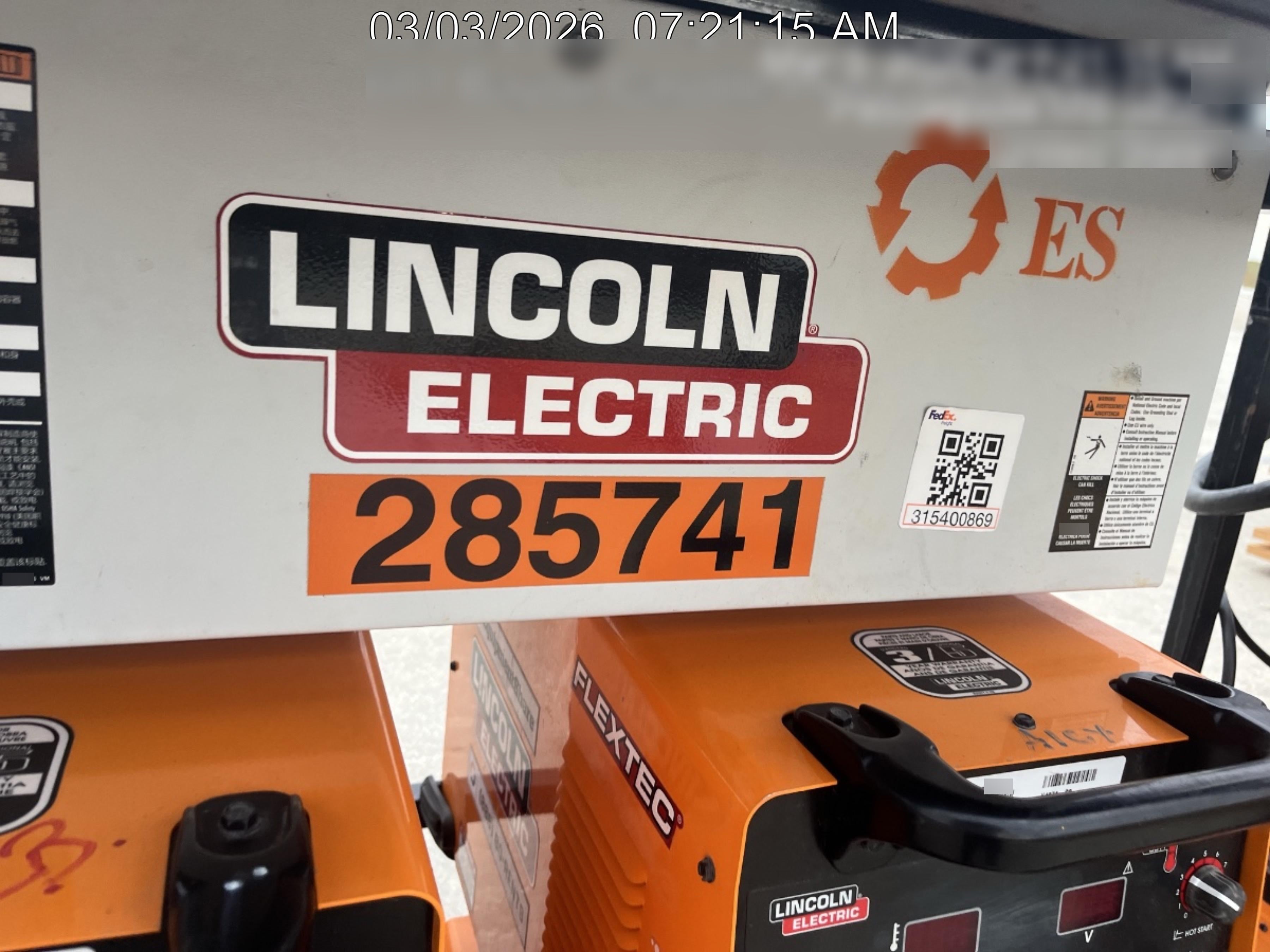 2022 LINCOLN ELECTRIC K3402-2