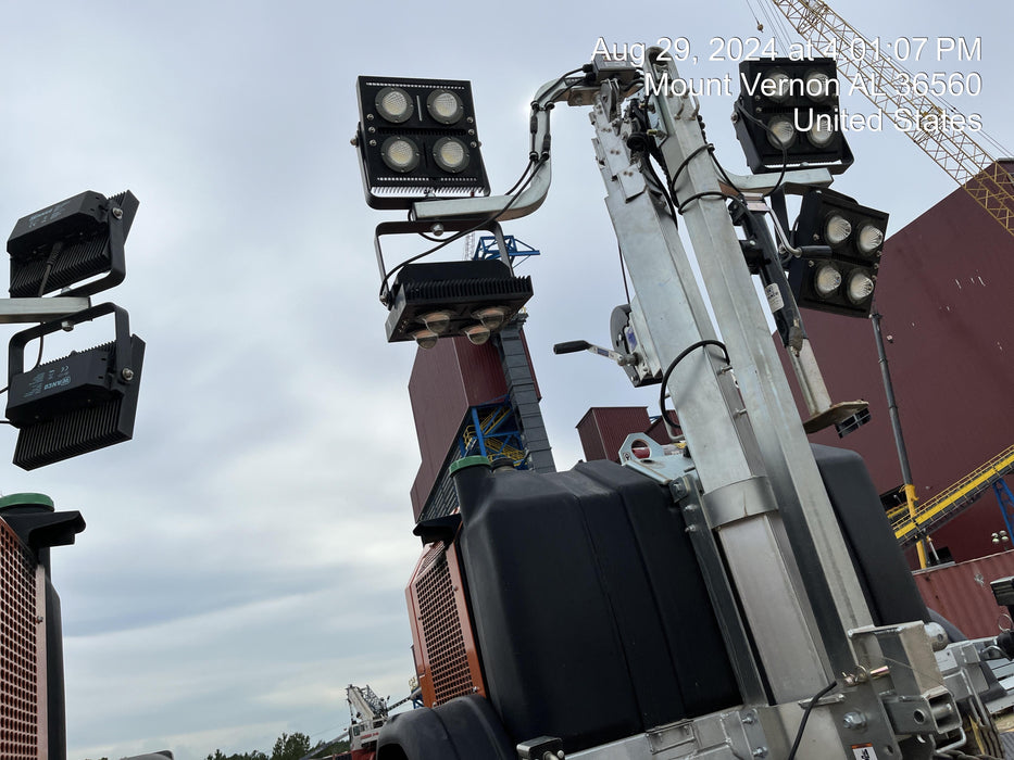 2023 Wanco WLTT-4MM4K Diesel, Deep Sea Controller, Shore Power Plug, Auto Start, (4) 350W LED Floodlights, 4kW Generator, 60 Gal Fuel Tank, 2" Ball, T3