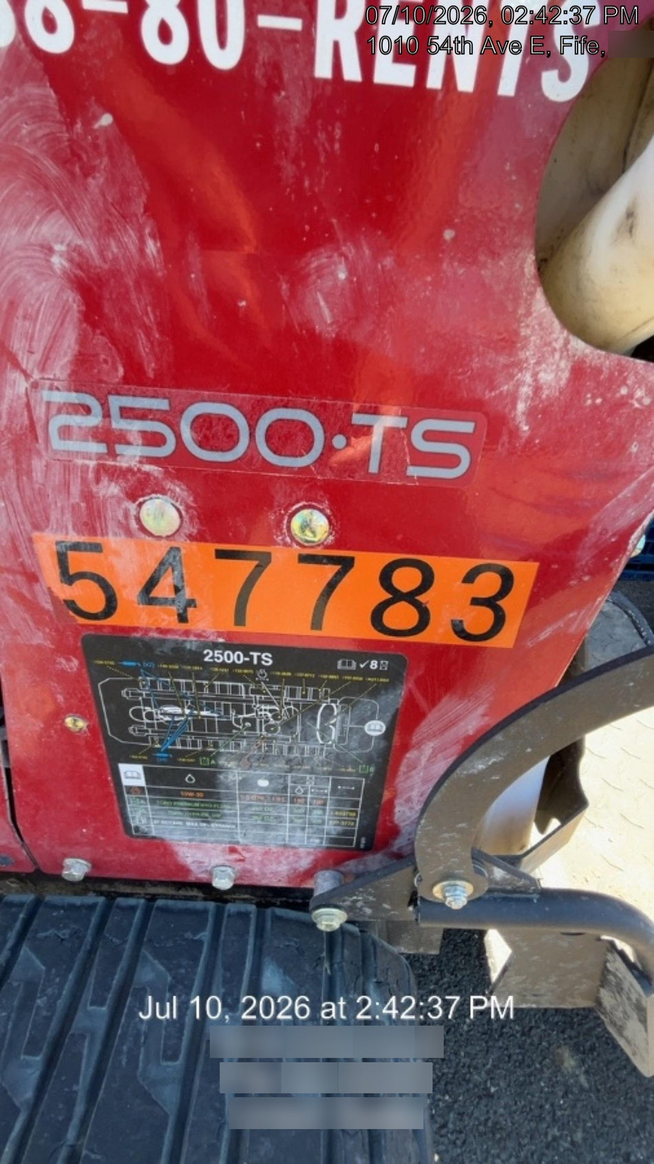 2025 TORO MBTX 2500-TS