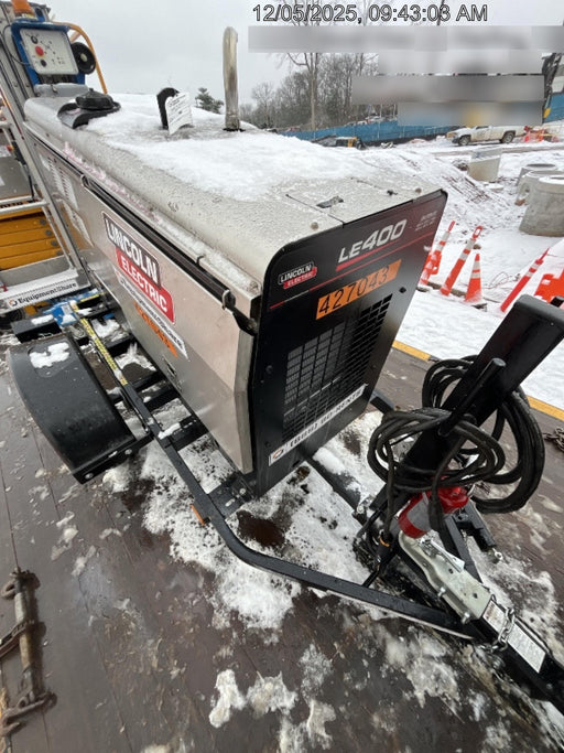 2024 Lincoln Electric LE400 Kubota V1505, Trlr, Cable Rack, Light Kit, ES Decals, T3