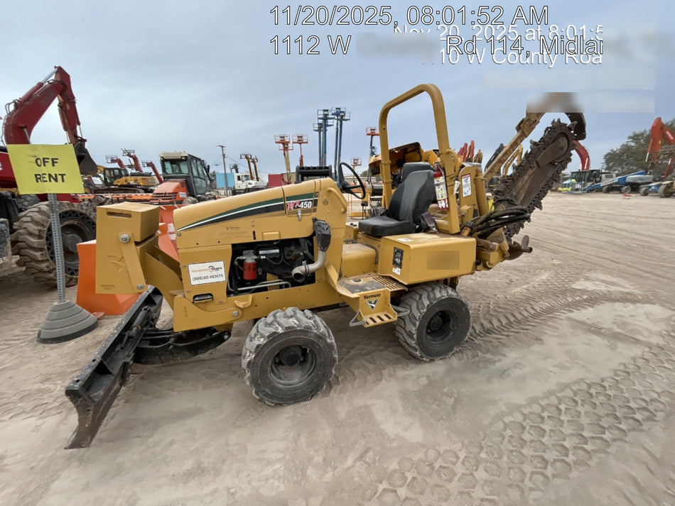 2019 VERMEER RTX450
