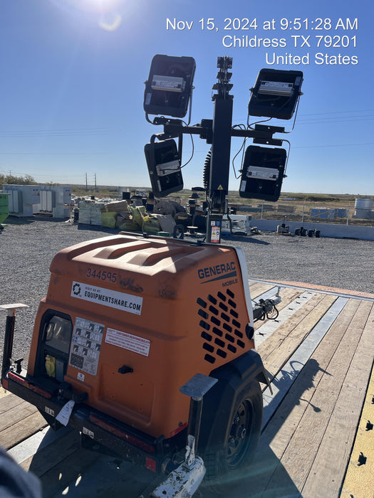 2023 Generac MLT2 Diesel, Flex Switch 120V Input, Powerzone Controller, (4) 320W LED Lights, 4kW Generator, 39.9 Gal Fuel Tank, 2" Ball, T3