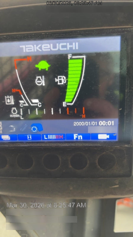 2020 TAKEUCHI TL6R