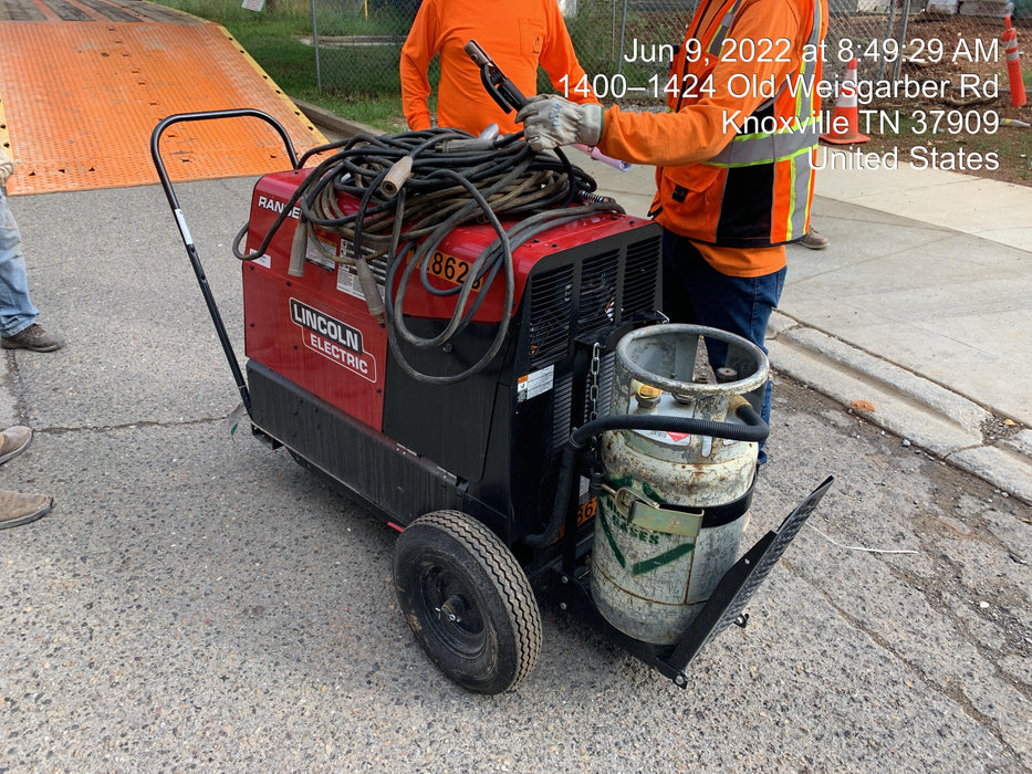 2021 Lincoln Electric Ranger 305 LPG K3430-1, Ranger 305 LPG, Undercarriage, Tank Holder & Strap, 10kw AC Gen, 25hp Kohler LPG Eng