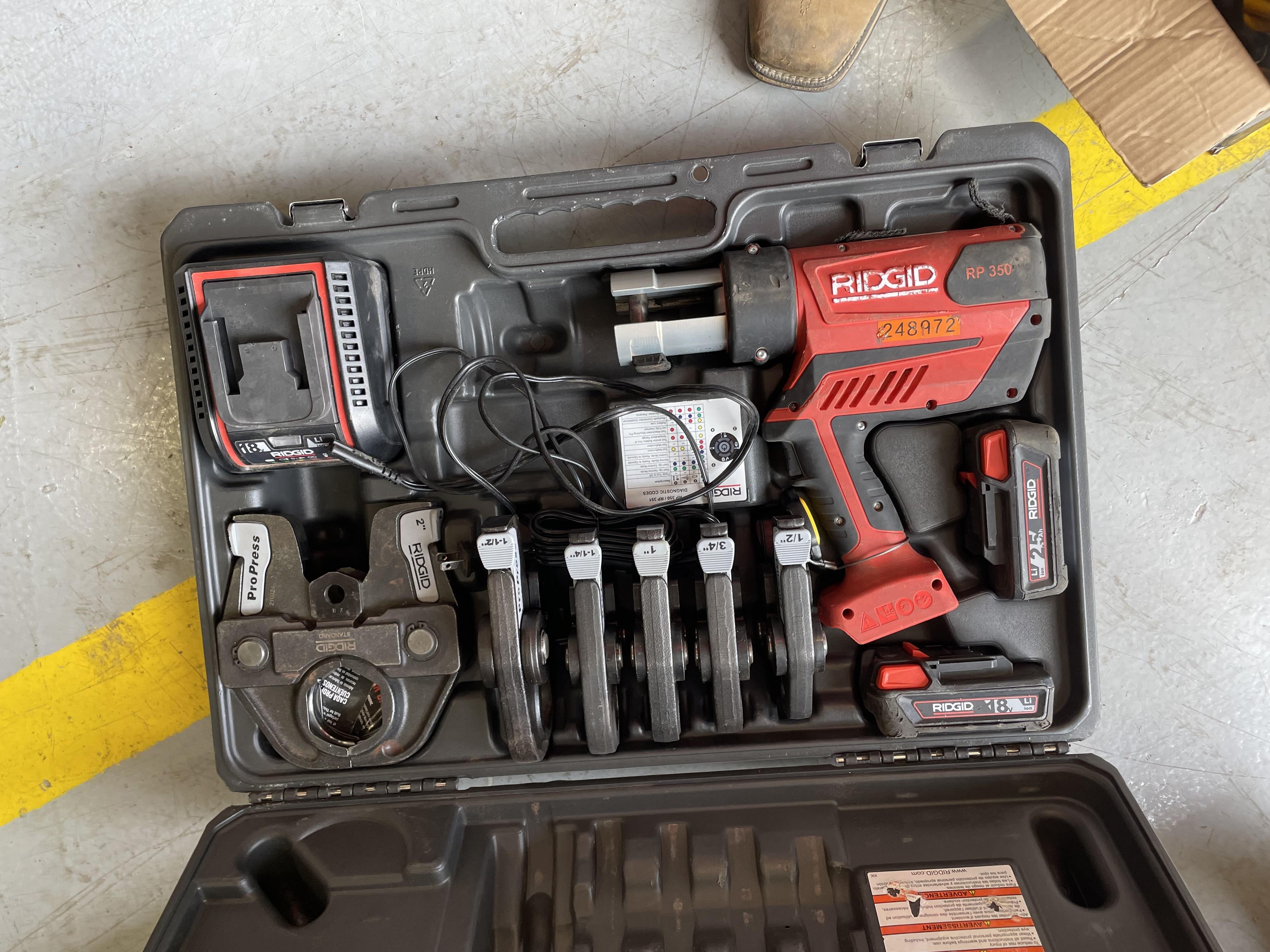 2022 RIDGID RP350