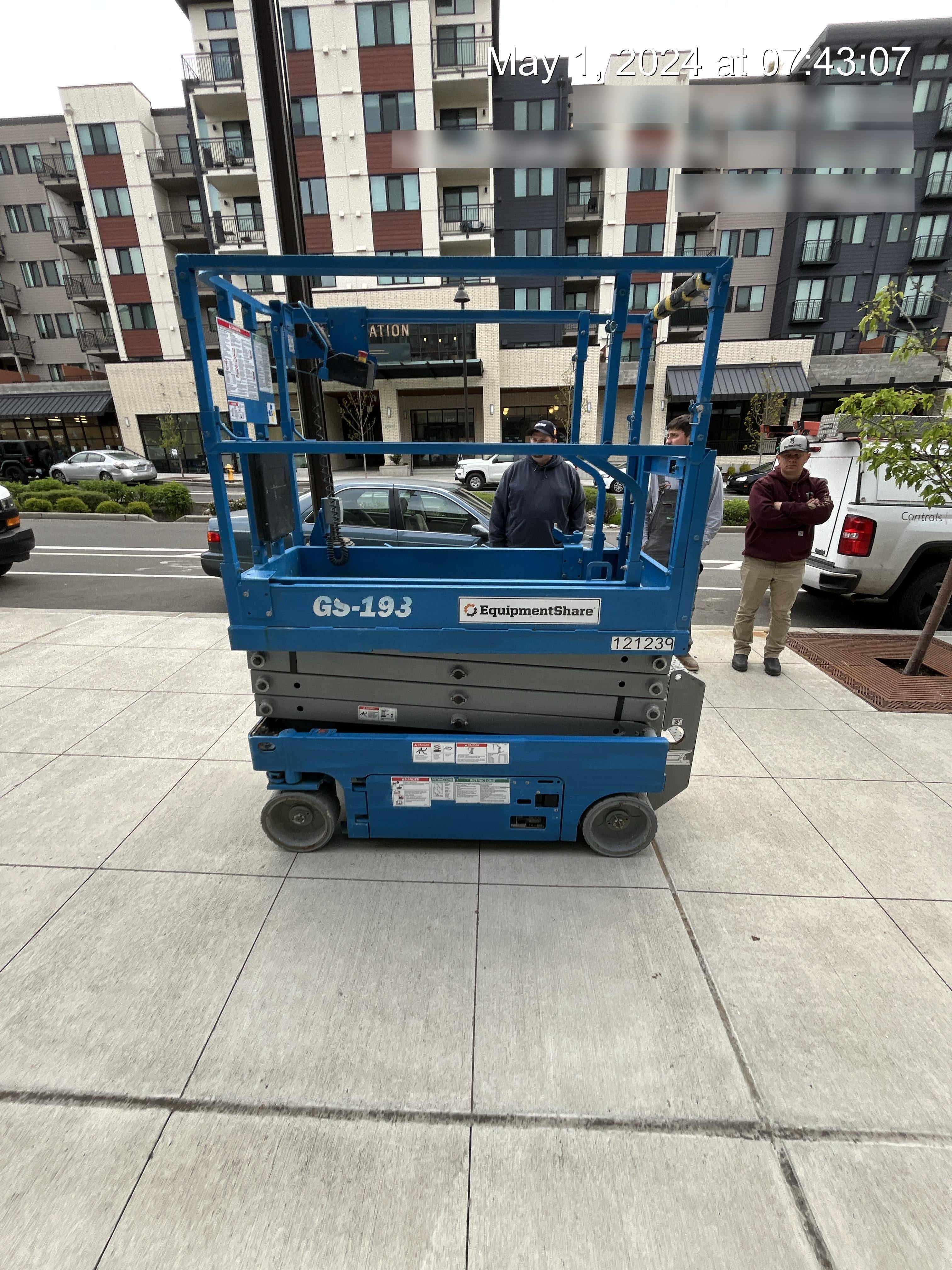 2020 Genie GS-1930 Solid Non Marking Tires, Beacon, Folding rails with half height swing gate, Telematics