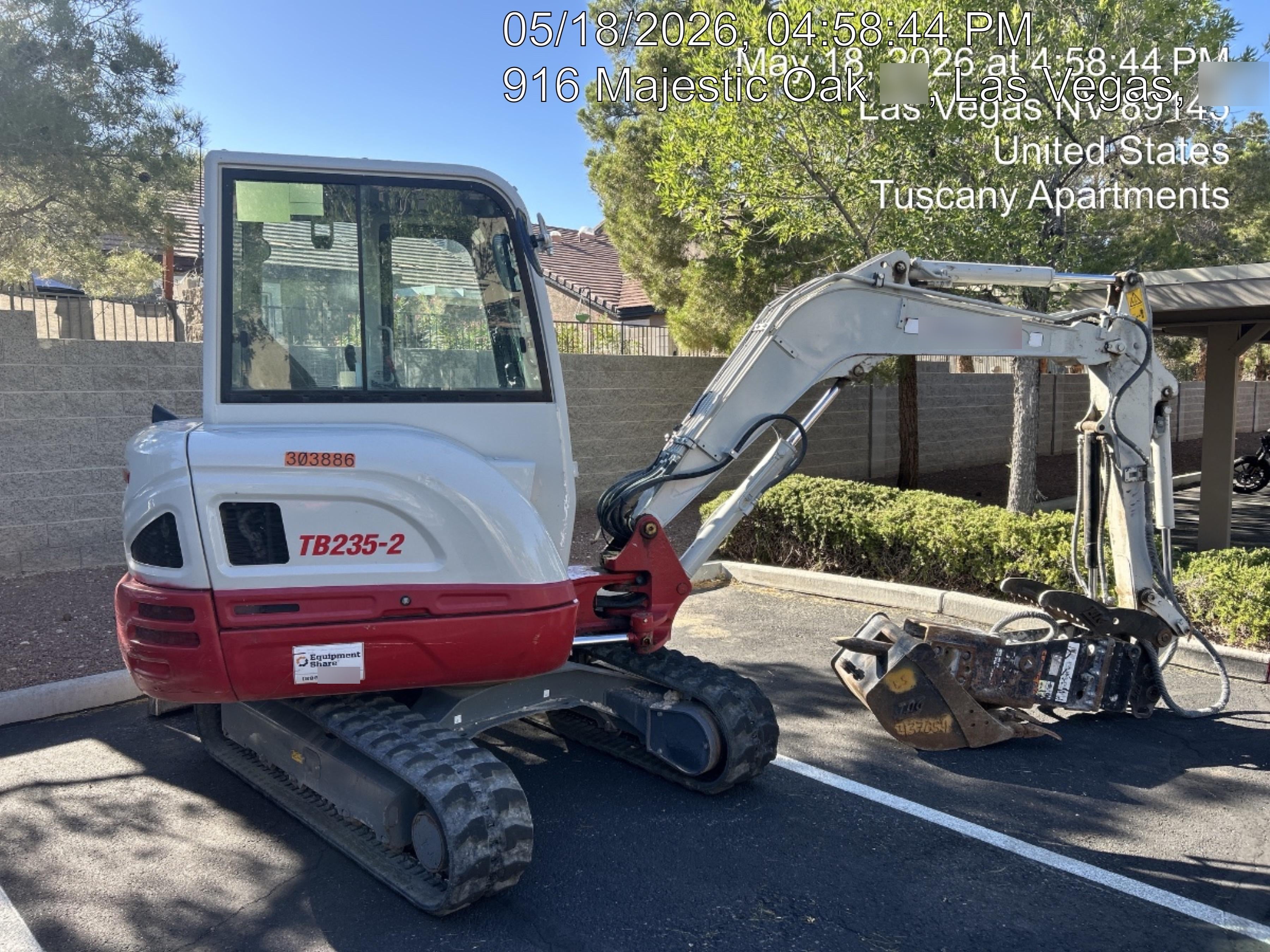 2023 TAKEUCHI TB235-2CR