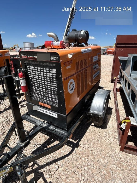 2022 Lincoln Electric Vantage 549X Crosslink Technology, Trailer Mounted, ES Decals, T3