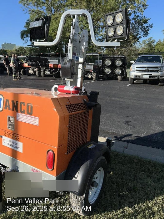 2024 Wanco WLTT-4MM4K Diesel, Deep Sea Controller, Shore Power Plug, Auto Start, (4) 350W LED Floodlights, 4kW Generator, 60 Gal Fuel Tank, 2" Ball, T3