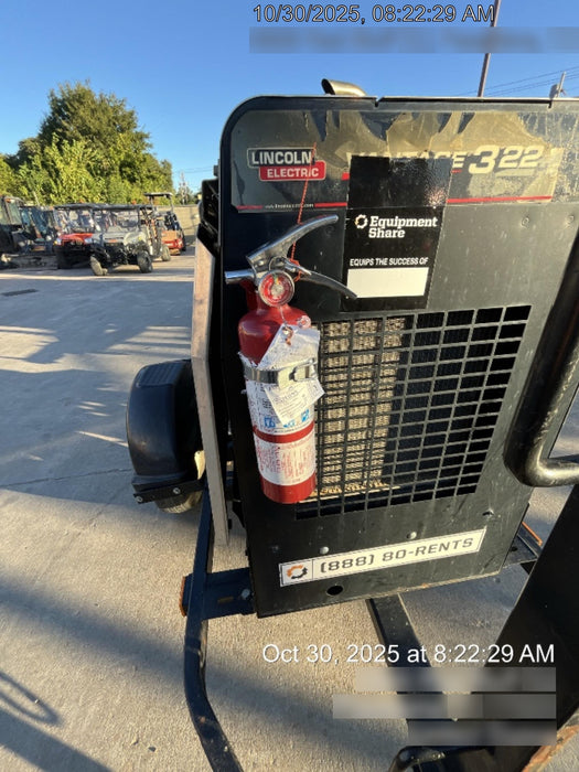 Lincoln Electric Vantage 322 Lincoln Vantage 322 Welder w/Trailer