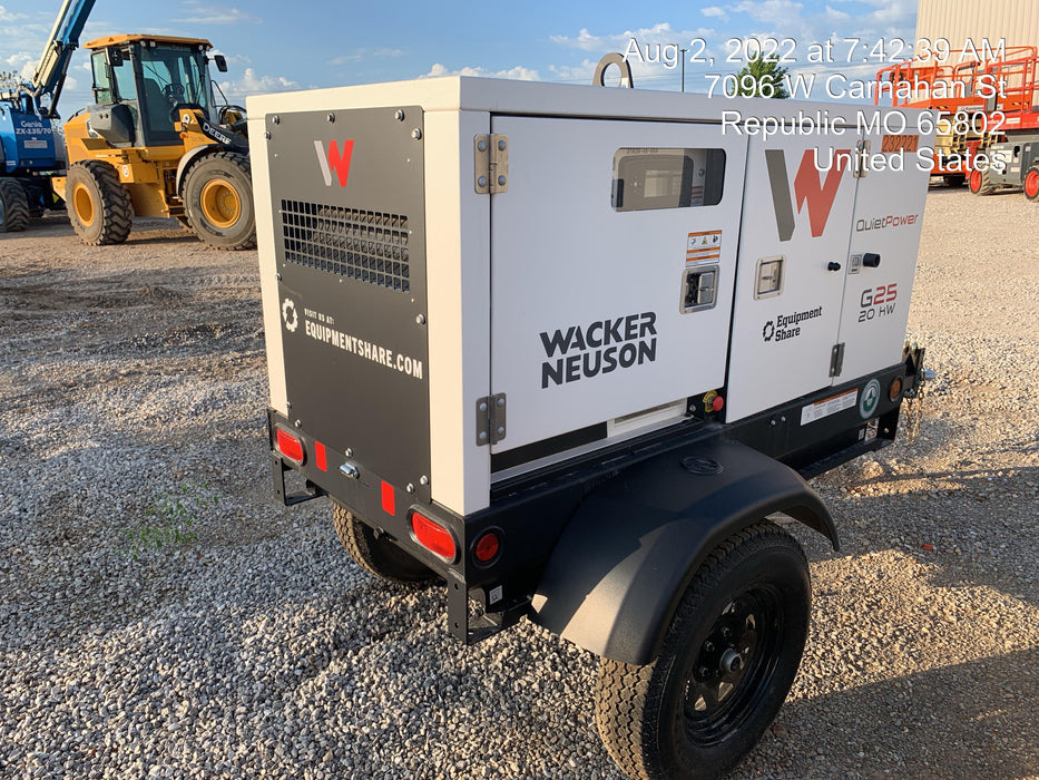 2022 WACKER NEUSON G25
