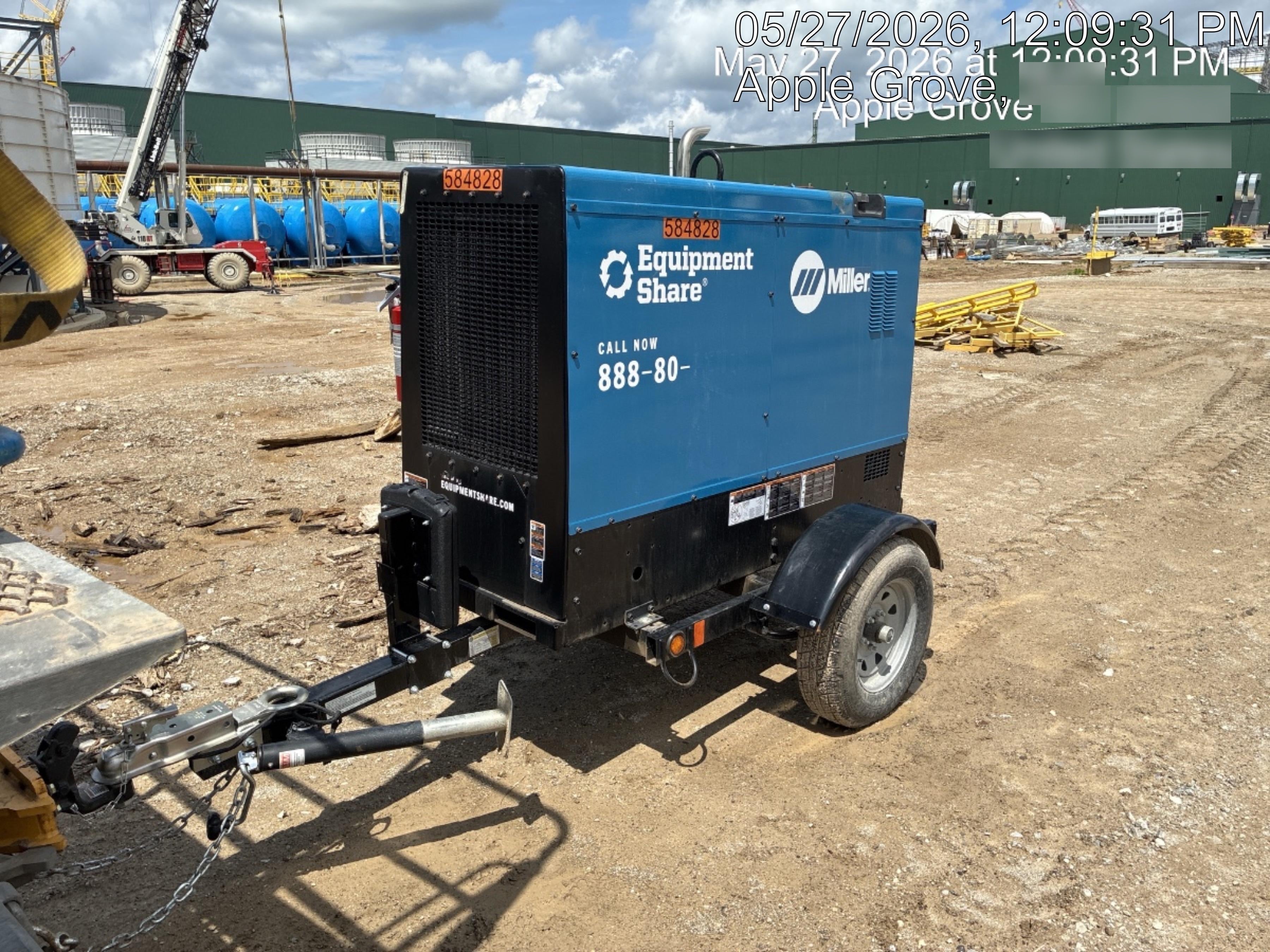 2025 MILLER ELECTRIC BIG BLUE 500