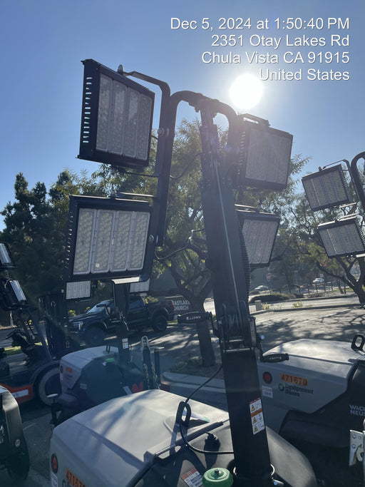 2024 Wacker Neuson LTT4 Diesel, Kohler KDW702, Deep Sea Controller, Auto Start, LED 320W, Bypass Outlet, T3