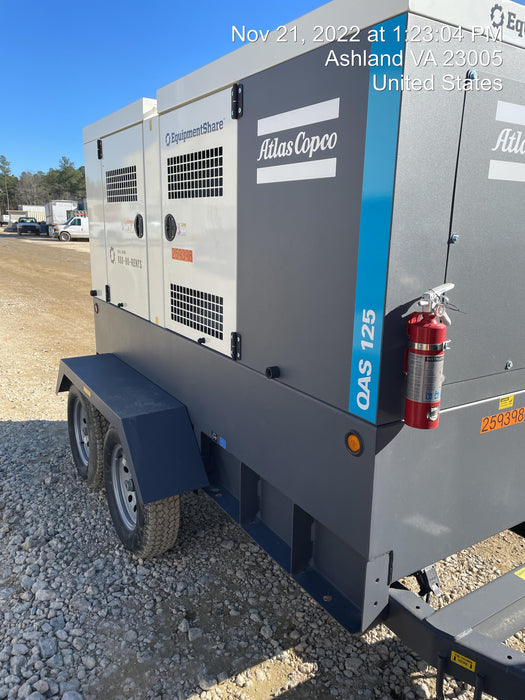 2022 ATLAS COPCO QAS 125