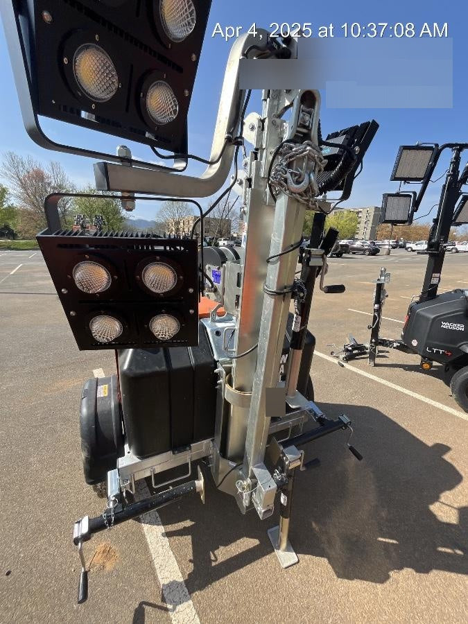 2025 Wanco WLTT-4MM4K Diesel, Mitsubishi L2E, 9.0HP @1800 rpm, Deep Sea Controller, Shore Power Plug, Auto Start, (4) 350W LED Floodlights, 4kW Generator, 60 Gal Fuel Tank, 2" Ball, T3