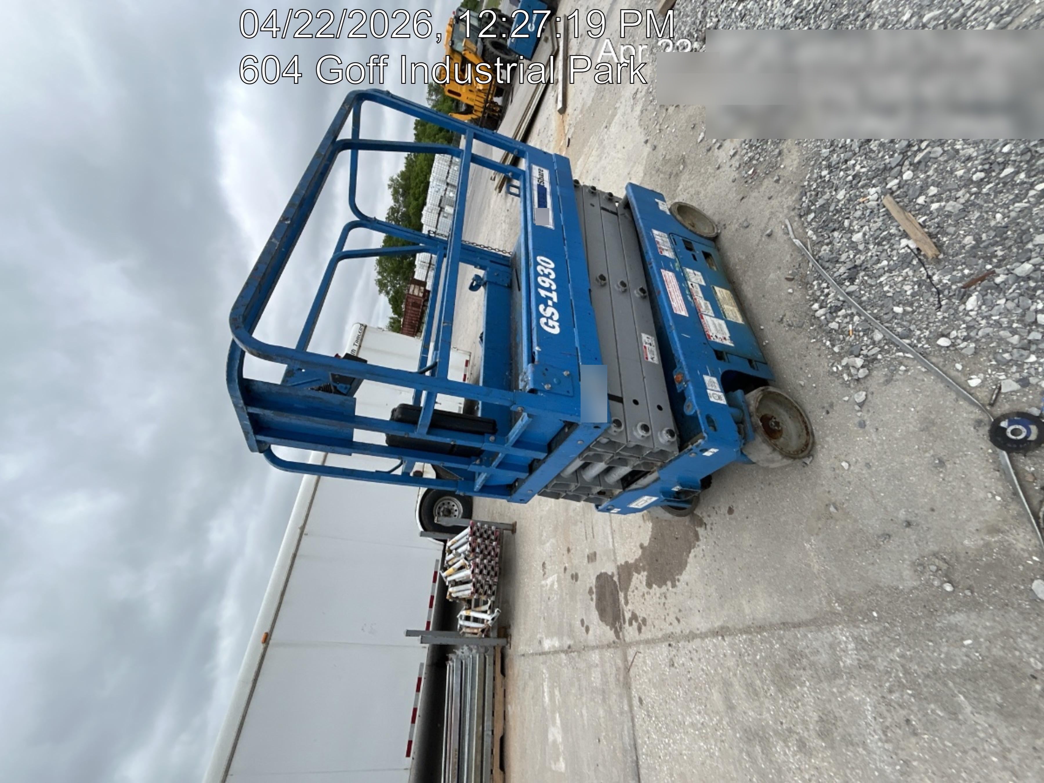 2020 Genie GS-1930 Fixed rails with chain entry gate - Pre A92.20