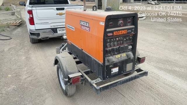 2023 Lincoln Electric LE400 Kubota V1505, Trlr, Cable Rack, Light Kit, ES Decals, T3