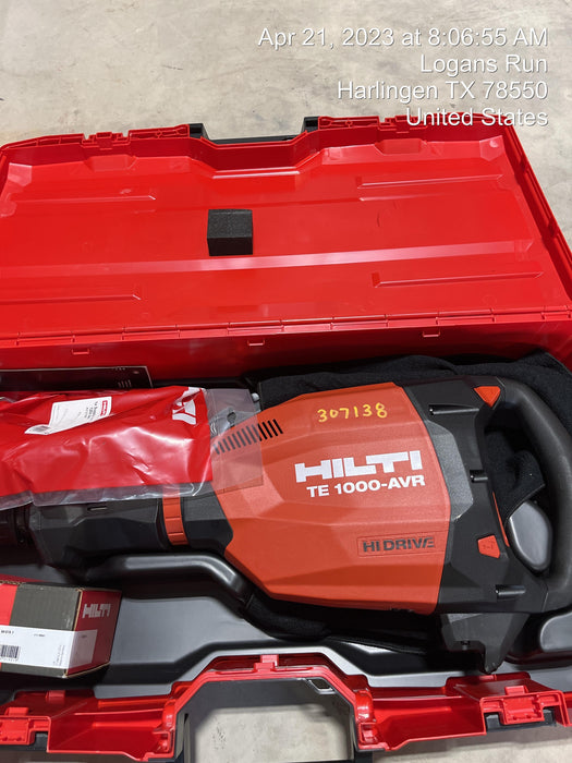2023 HILTI TE 1000-AVR