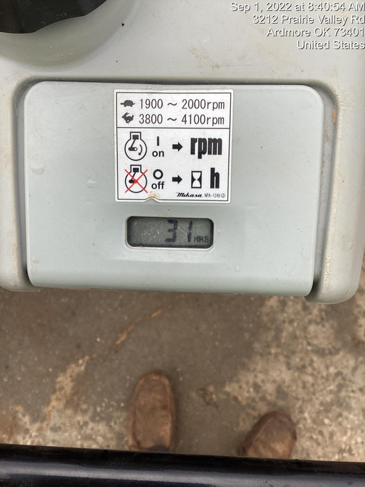 2021 MULTIQUIP MIKASA MTX-70HDR