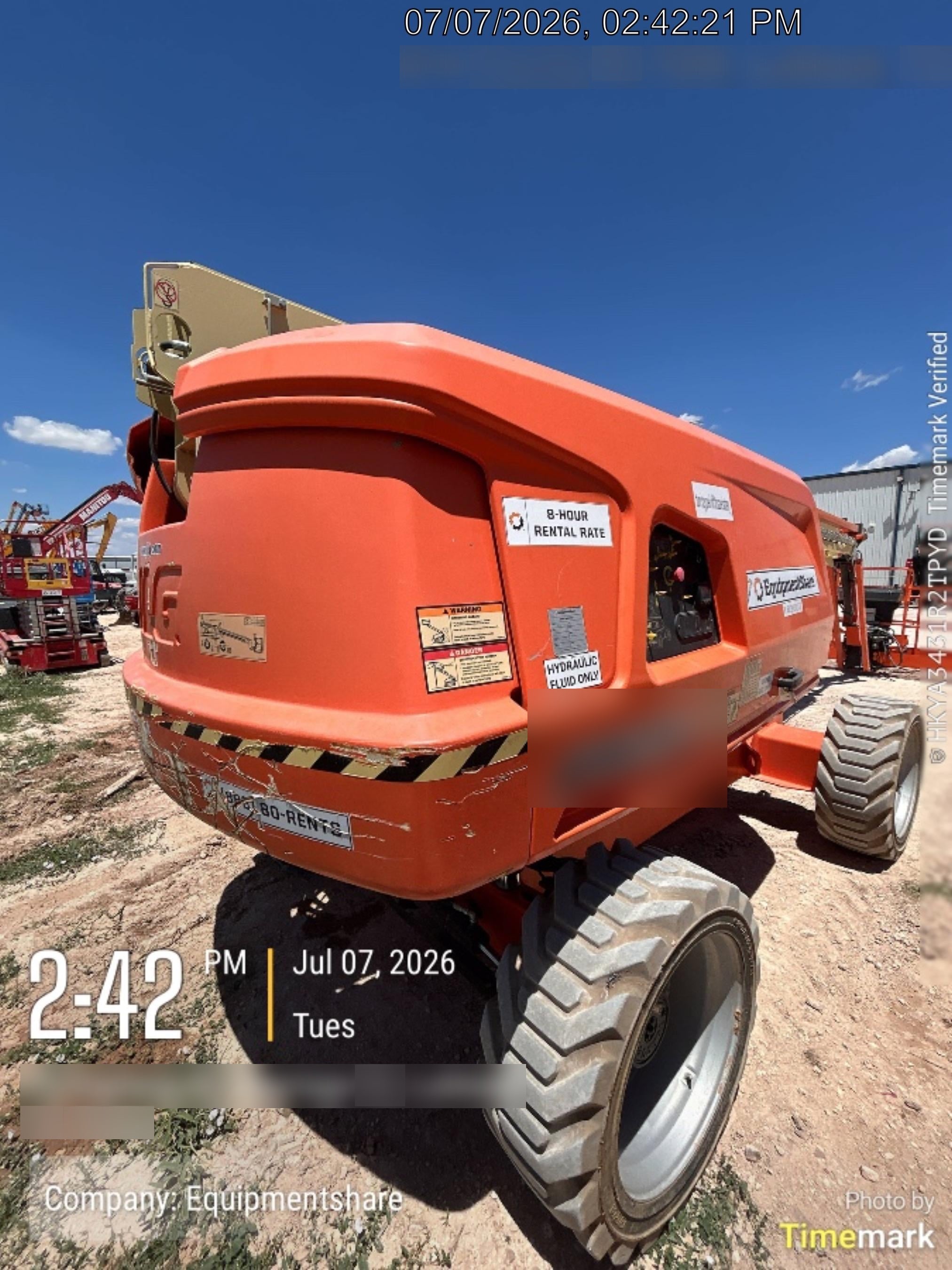 2021 JLG 660SJ