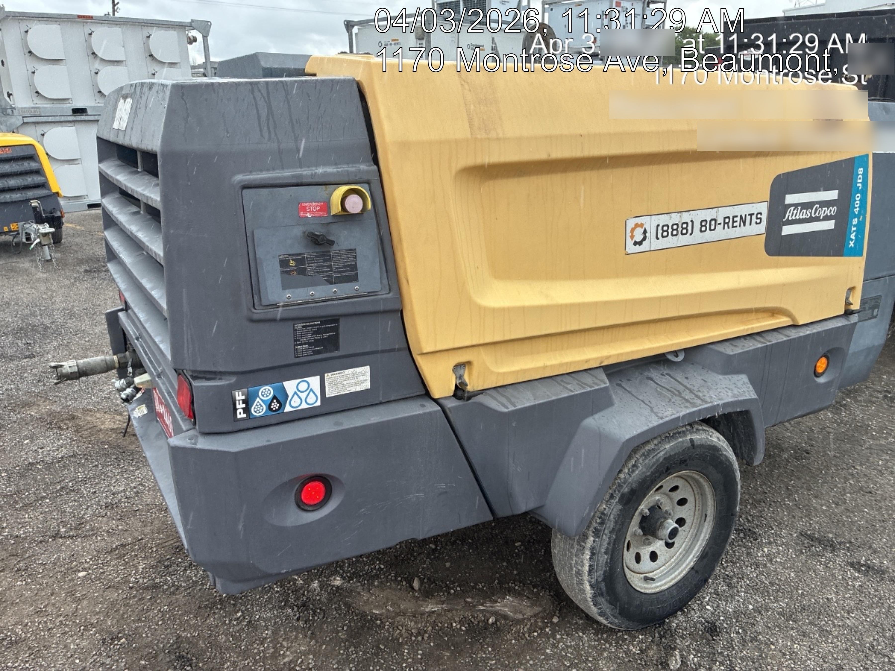 2020 ATLAS COPCO XATS 400 PFF