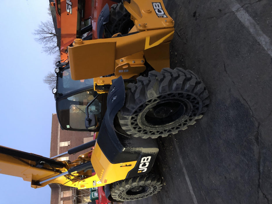 2020 JCB 510-56 Cab/Heat/Air, Solid Tires, Work Lights, Beacon, Aux Hydraulics, Back up Alarm, Lifting Eye, ES Decals