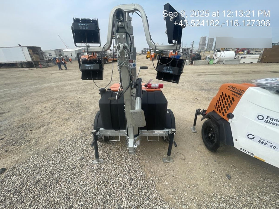 2024 Wanco WLTT-4MM4K Diesel, Deep Sea Controller, Shore Power Plug, Auto Start, (4) 350W LED Floodlights, 4kW Generator, 60 Gal Fuel Tank, 2" Ball, T3