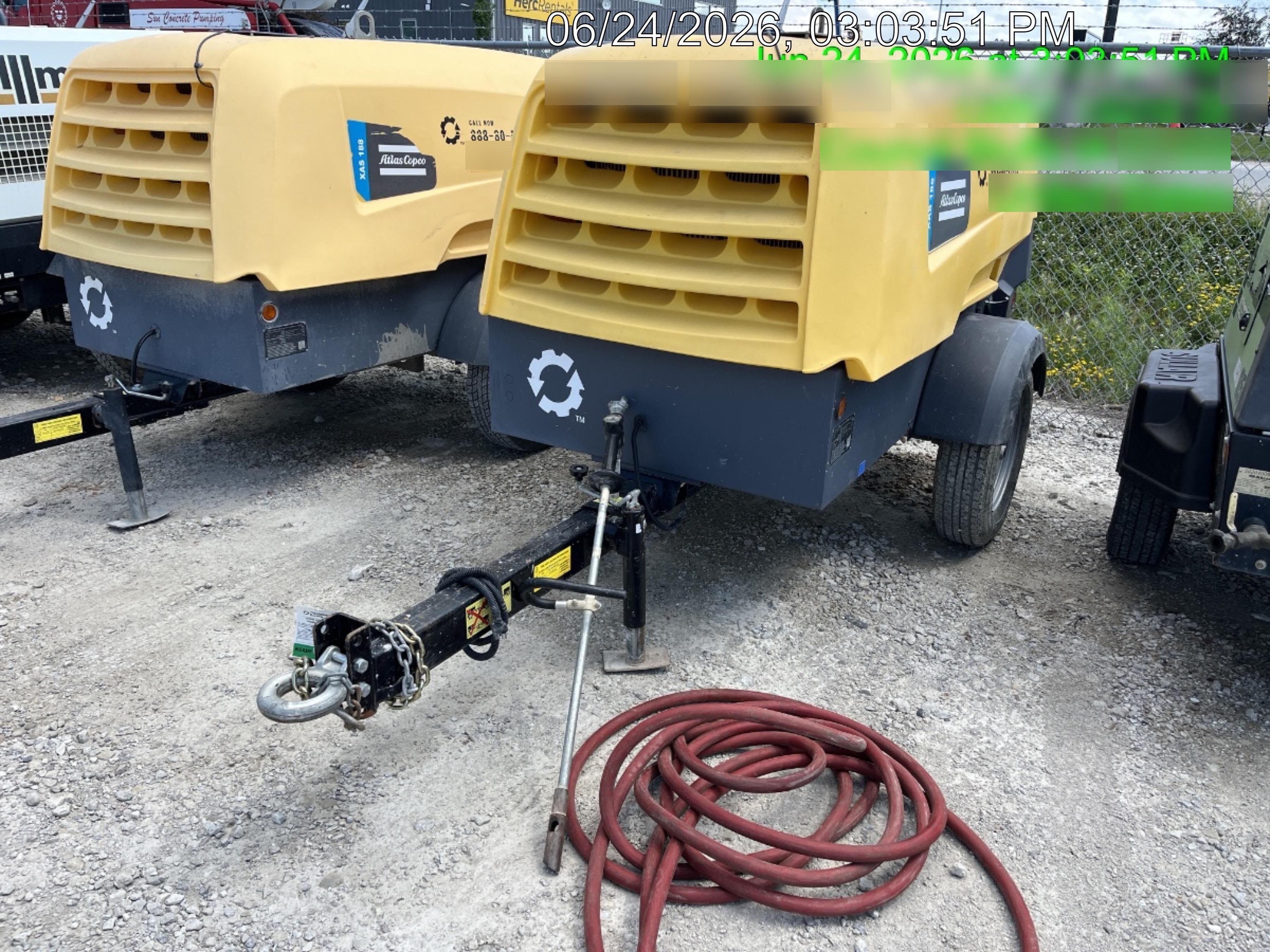 2023 ATLAS COPCO XAS188 CWK