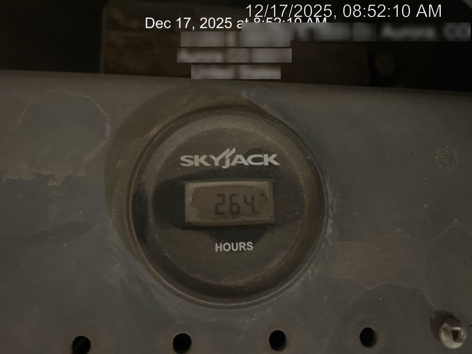 2019 Skyjack SJIII-3226 Standard Options