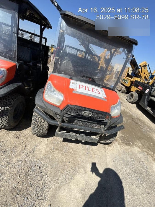 2019 Kubota RTV-X1140W-H 4WD, LED Strobe, Windshield Tempered Glass, Plastic Canopy, Wire Harness Kit, Backup Alarm