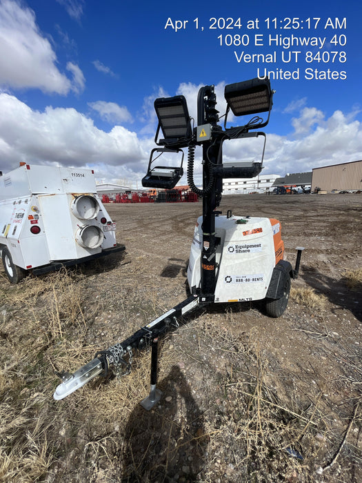 2023 Generac MLT2 Diesel, Flex Switch 120V Input, Powerzone Controller, (4) 320W LED Lights, 4kW Generator, 39.9 Gal Fuel Tank, 2" Ball, T3