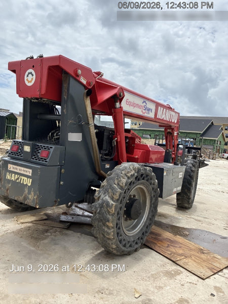 2018 Manitou MTA10055 MTA10055 - 74 HP T4, Canopy, Worklights/Strobe, Beacon, 66" Carriage, 60" Forks, Solid Tires, Lift Hook, Aux Hydraulics