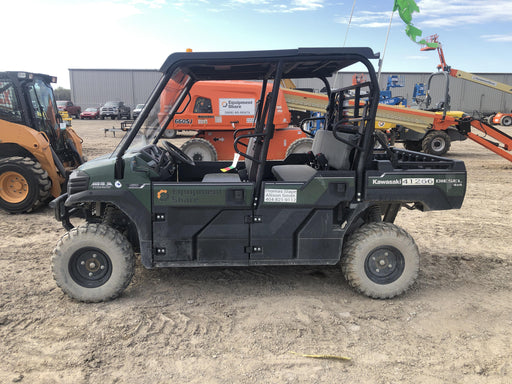 2019 Kawasaki Mule PRO-DXT Standard Options, Backup Alarm, Beacon, Plastic Hard Top, Poly Windshield, Horn Kit