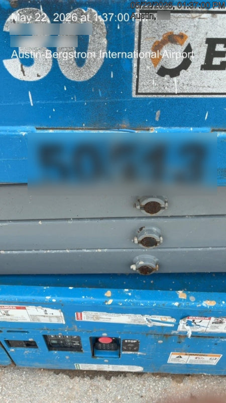 2019 Genie GS-1930 Fixed Rails with Chain Entry