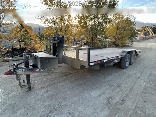 2024 TEXAS PRIDE TRAILERS 21' Lowboy Gravity Tilt Bed 14K Bumper Pull Trailer