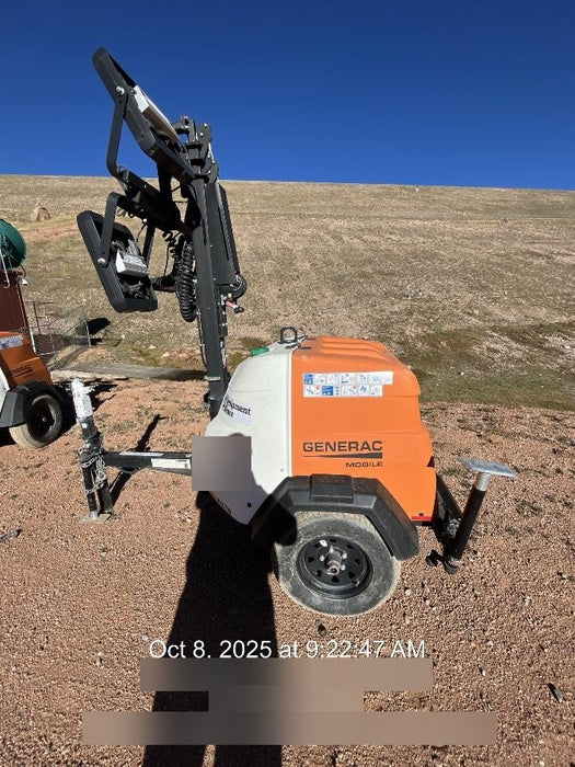 2023 Generac MLT2 Diesel, Flex Switch 120V Input, Powerzone Controller, 
(4) 320W LED Lights, 4kW Generator, 39.9 Gal Fuel Tank, 2" Ball, T3