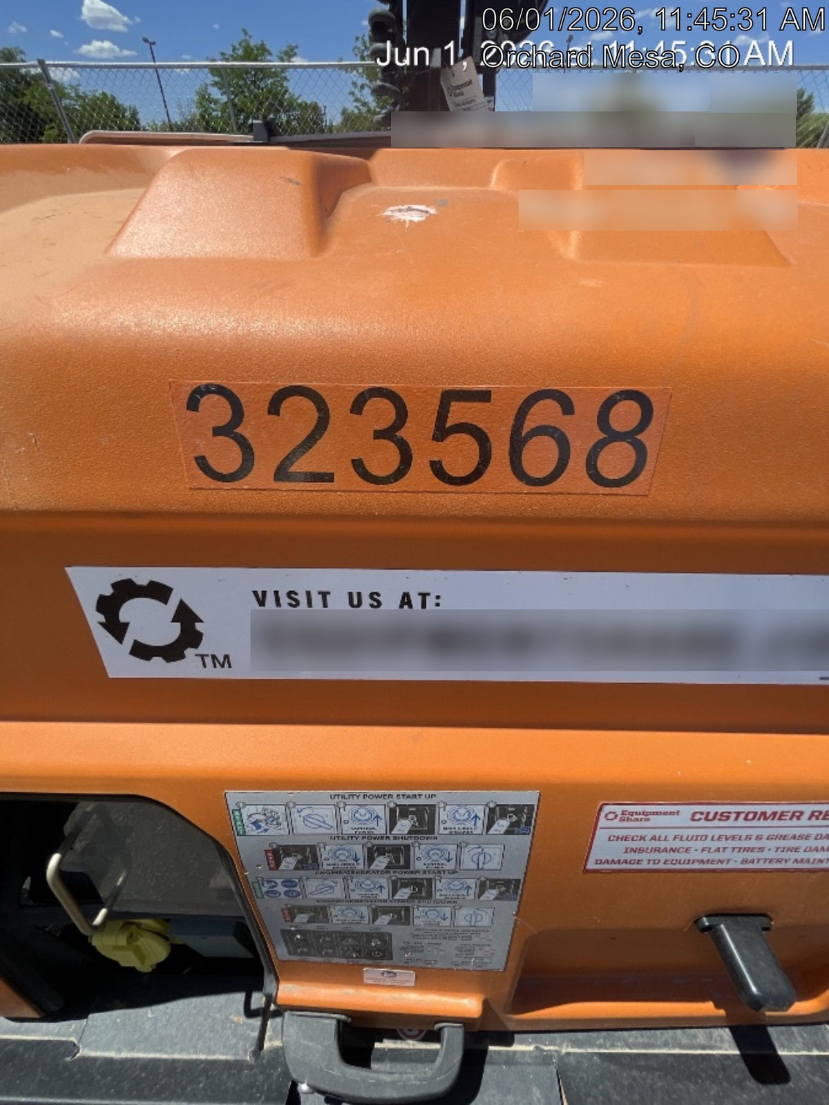 2023 Generac MLT2 Diesel, Flex Switch 120V Input, Powerzone Controller, (4) 320W LED Lights, 4kW Generator, 39.9 Gal Fuel Tank, 2" Ball, T3