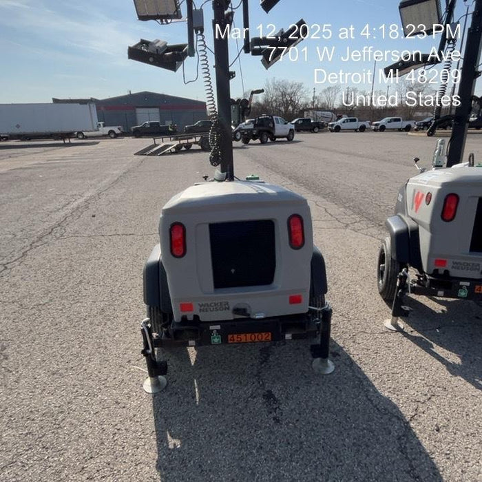 2024 Wacker Neuson LTT4 Diesel, Kohler KDW702, Deep Sea Controller, Auto Start, LED 320W, Bypass Outlet, T3