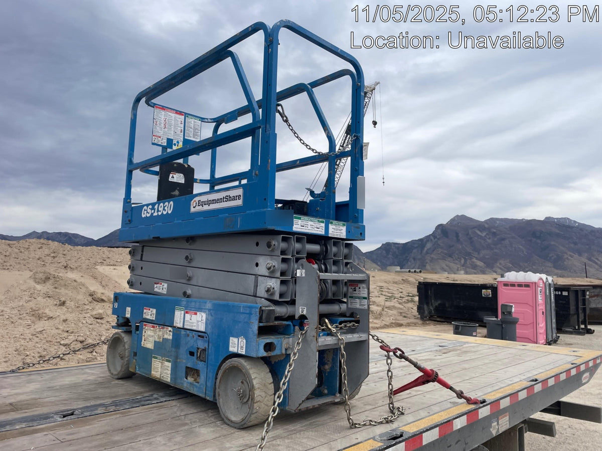 2020 Genie GS-1930 Fixed rails with chain entry gate - Pre A92.20