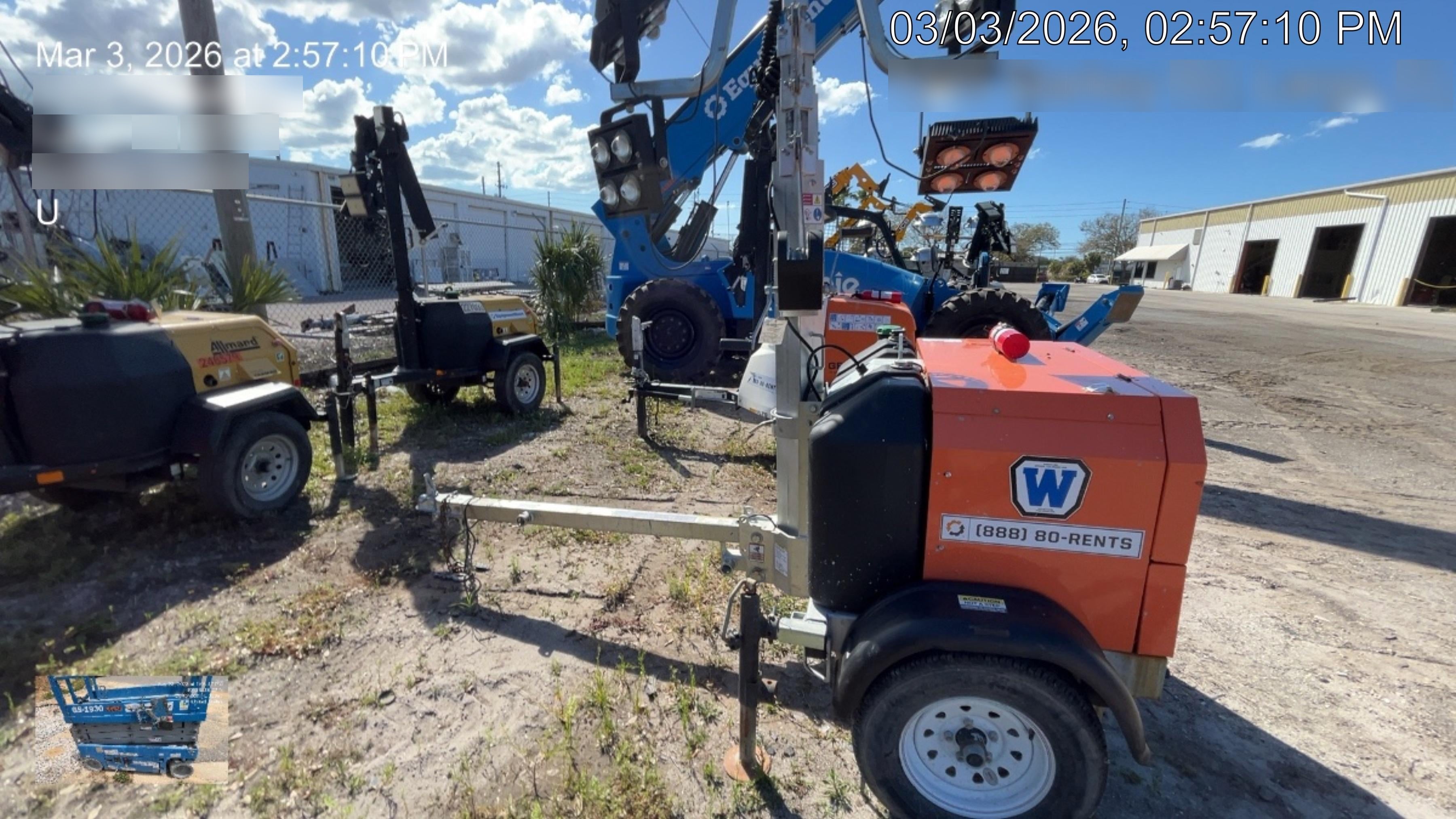 2023 Wanco WLTT-4MM4K Diesel, Deep Sea Controller, Shore Power Plug, Auto Start, (4) 350W LED Floodlights, 4kW Generator, 60 Gal Fuel Tank, 2" Ball, T3