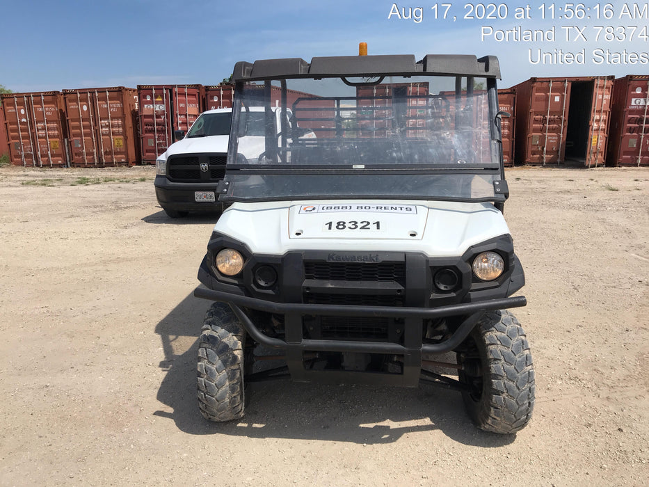 2018 Kawasaki MULE PRO-DX Kawasaki Mule 4x4 Diesel UTV w/Hard Top, Windshield, Beacon, Backup Alarm, ES Keypad/Hardware Installed