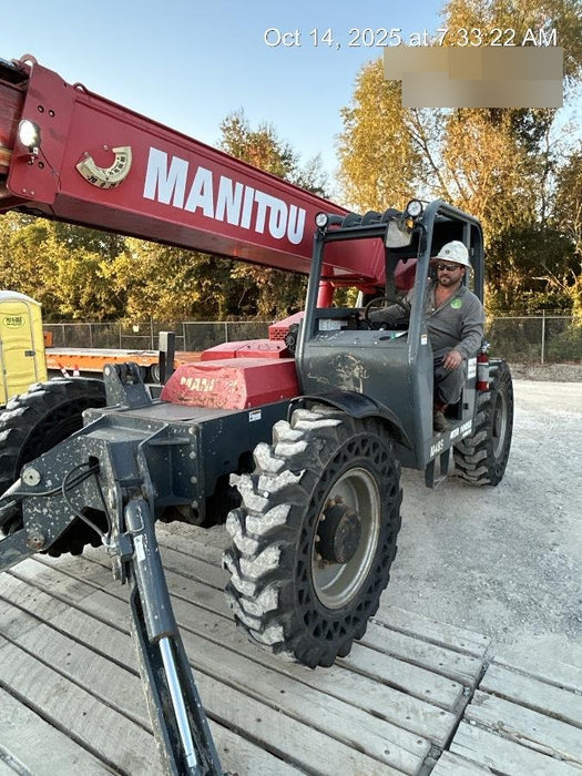 2018 Manitou MTA10055 MTA10055 - Canopy, Worklights, Beacon, 66" Carriage, 60" Forks, Solid Tires, Aux Hydraulics