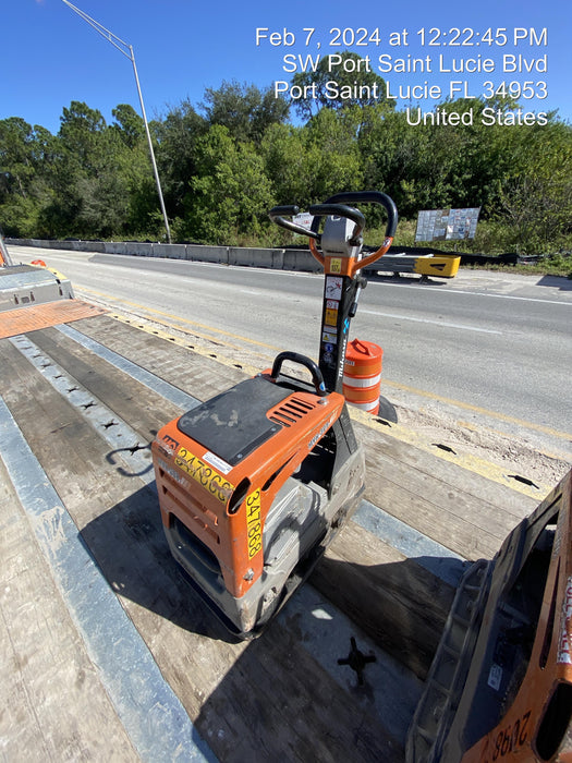 2023 Multiquip MV308GH Honda GX270, 18" Plate, Tachometer