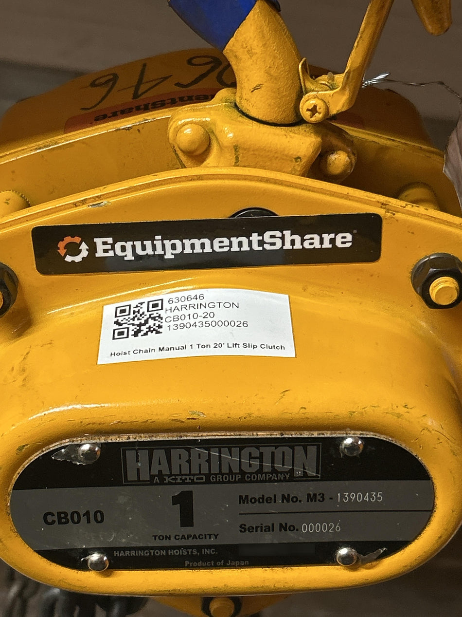 2026 HARRINGTON CB010-20